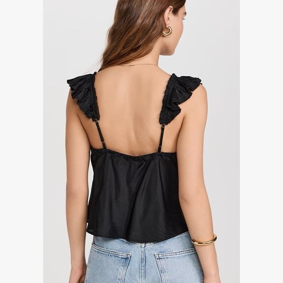 NWT! Free People Harmony Lace Top Fairygoth Whimsigoth Date Night - Picture 2 of 9
